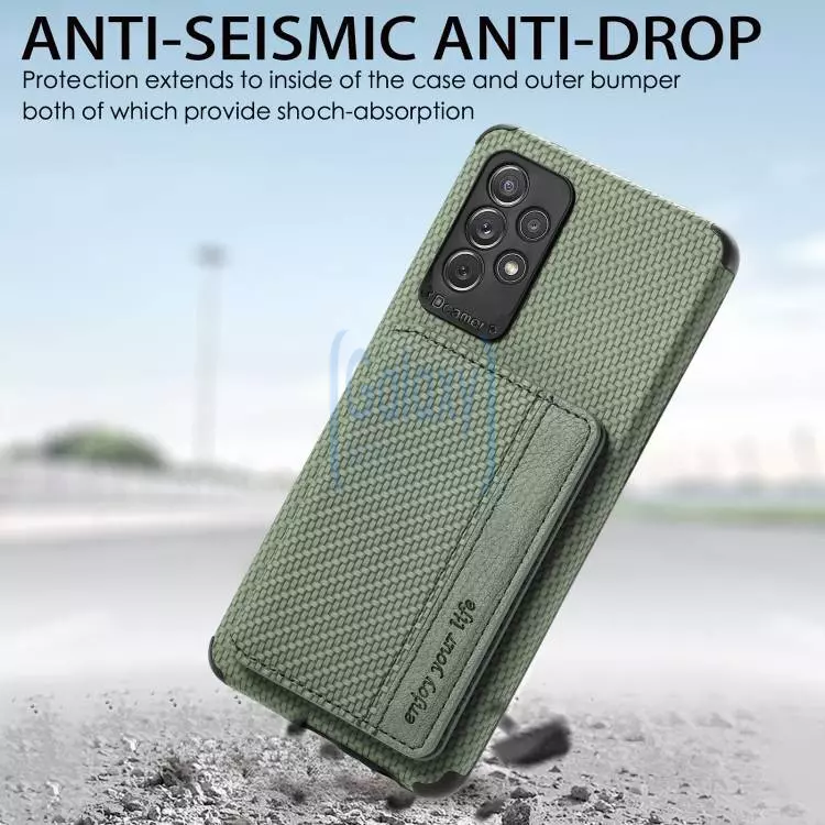 Чохол бампер для Samsung Galaxy A72 Anomaly Card Holder Black (Чорний) Чохол бампер для Samsung Galaxy A72 Anomaly Card Holder Black (Чорний)