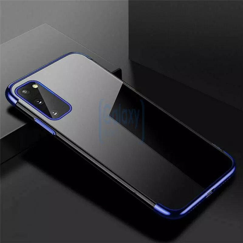 Чехол бампер для Samsung Galaxy M52 Anomaly Color Plating Blue (Синий)