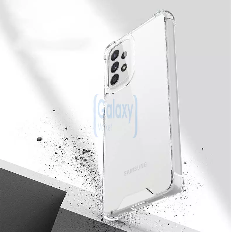 Чехол бампер для Samsung Galaxy A53 5G Anomaly Crystal Hybrid Transparent (Прозрачный)
