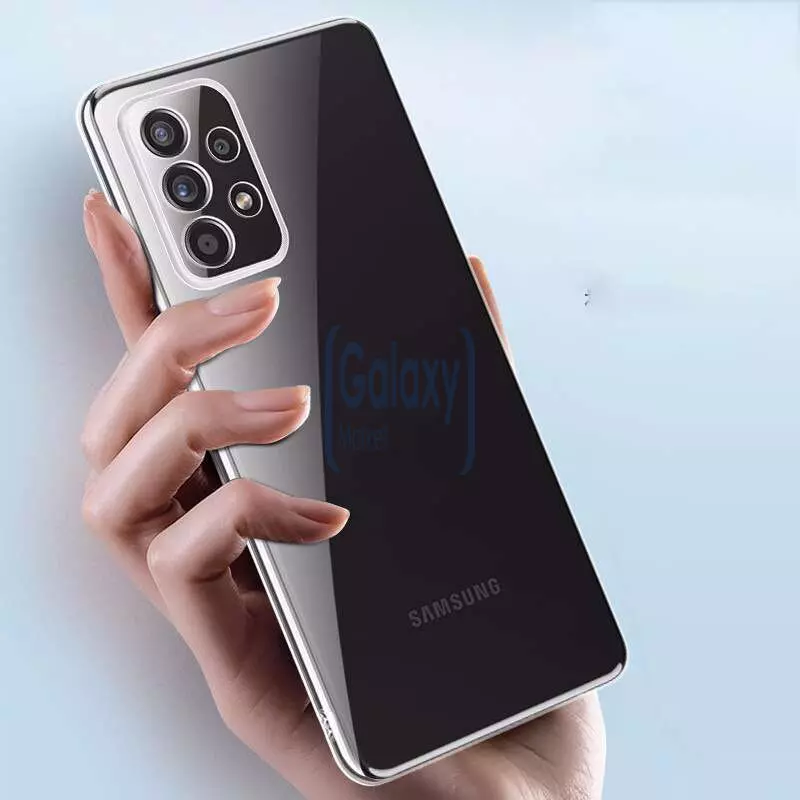 Ультратонкий чехол бампер для Samsung Galaxy A53 5G Anomaly Jelly Transparent (Прозрачный)
