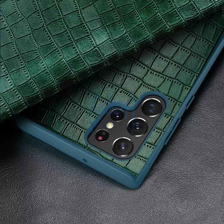 Кожаный чехол книжка для Samsung Galaxy S22 Ultra Anomaly Luxury Crocodile Pattern Leather Book Brown (Коричневый) Кожаный чехол книжка для Samsung Galaxy S22 Ultra Anomaly Luxury Crocodile Pattern Leather Book Brown (Коричневый)