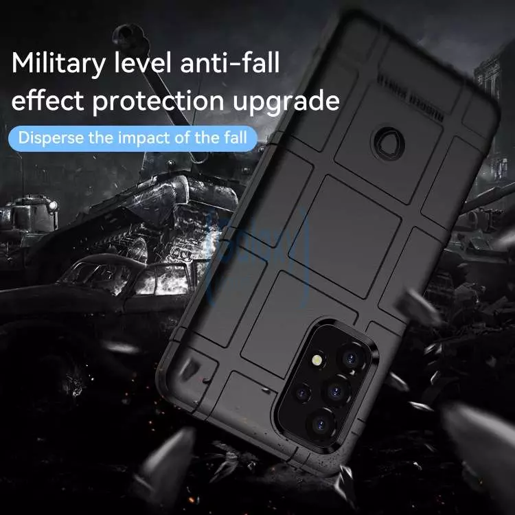Противоударный чехол бампер для Samsung Galaxy A53 5G Anomaly Rugged Shield Blue (Синий)