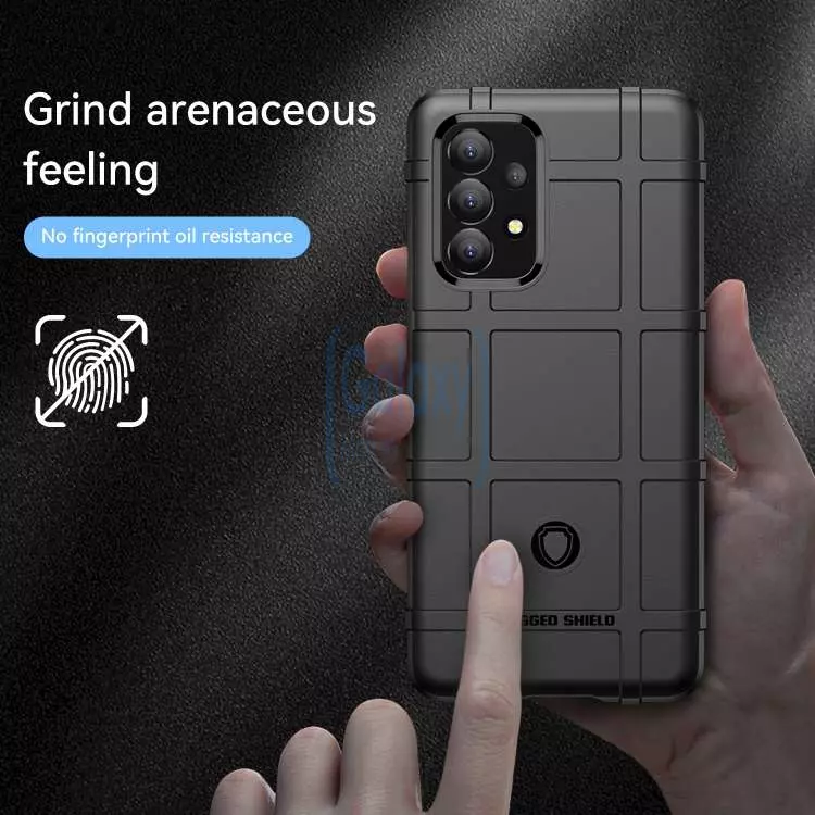 Противоударный чехол бампер для Samsung Galaxy A53 5G Anomaly Rugged Shield Black (Черный)