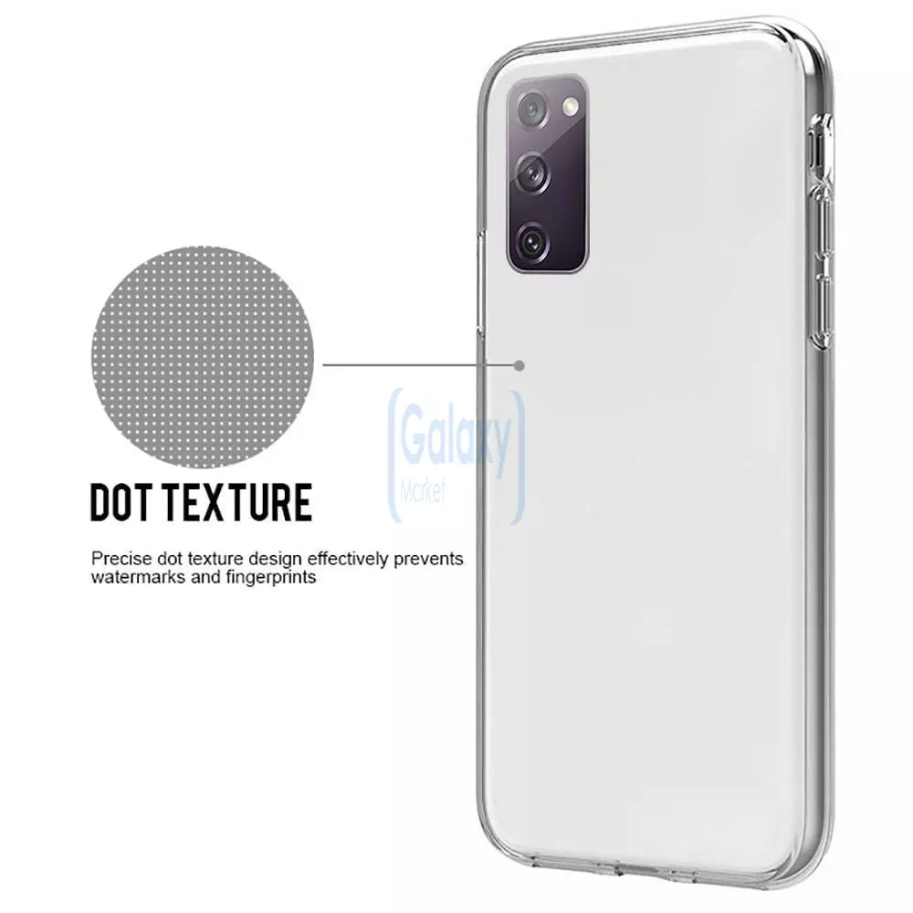 Чехол бампер для Samsung Galaxy S20 FE Anomaly Silicone 360 Transparent (Прозрачный)