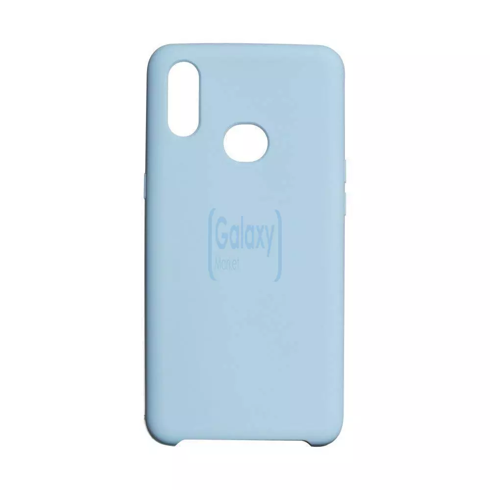 Чехол бампер для Samsung Galaxy A03s Anomaly Silicone Blue (Синий)