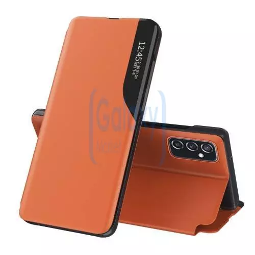 Чехол книжка для Samsung Galaxy M52 Anomaly Smart View Flip Orange (Оранжевый)