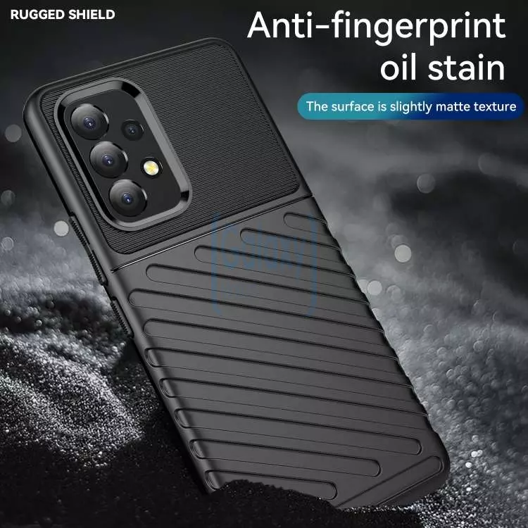 Противоударный чехол бампер для Samsung Galaxy A53 5G Anomaly Thunder Green (Зеленый)