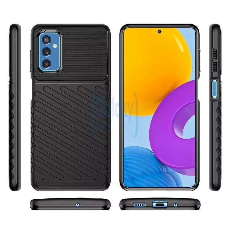 Чехол бампер для Samsung Galaxy M52 Anomaly Thunder Green (Зеленый)