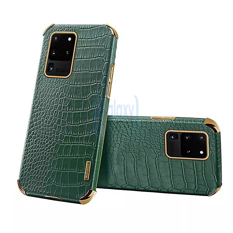 Чехол бампер для Samsung Galaxy Note 20 Ultra Anomaly X-Case Green (Зеленый)