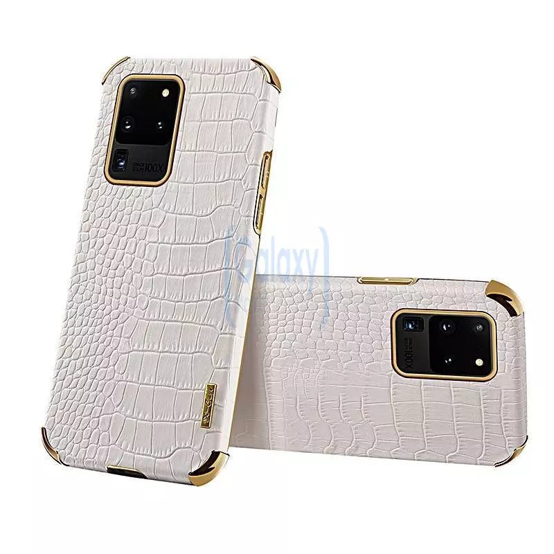 Чехол бампер для Samsung Galaxy Note 20 Ultra Anomaly X-Case White (Белый)