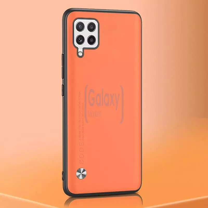 Чехол бампер для Samsung Galaxy A12 Anomaly Color Fit Orange (Оранжевый)