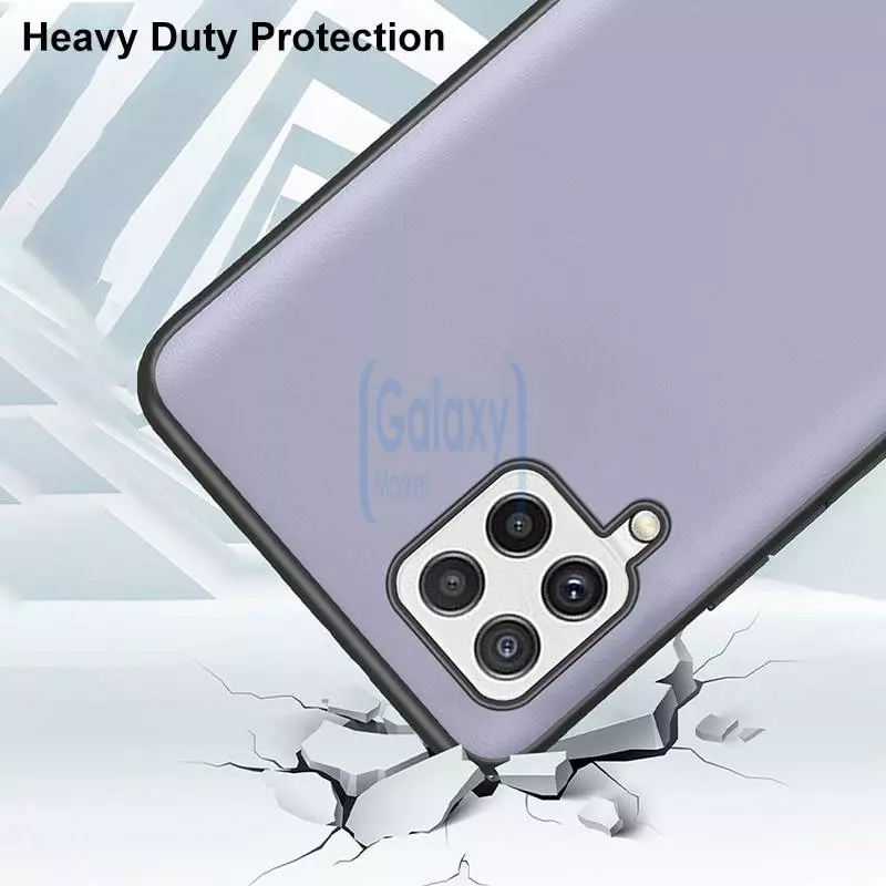 Чехол бампер для Samsung Galaxy M22 Anomaly Color Fit Purple (Пурпурный)