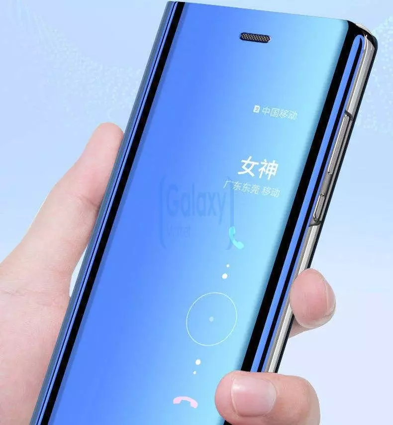 Інтерактивна чохол книжка для Samsung Galaxy A53 5G Anomaly Clear View Gold (Золотий)