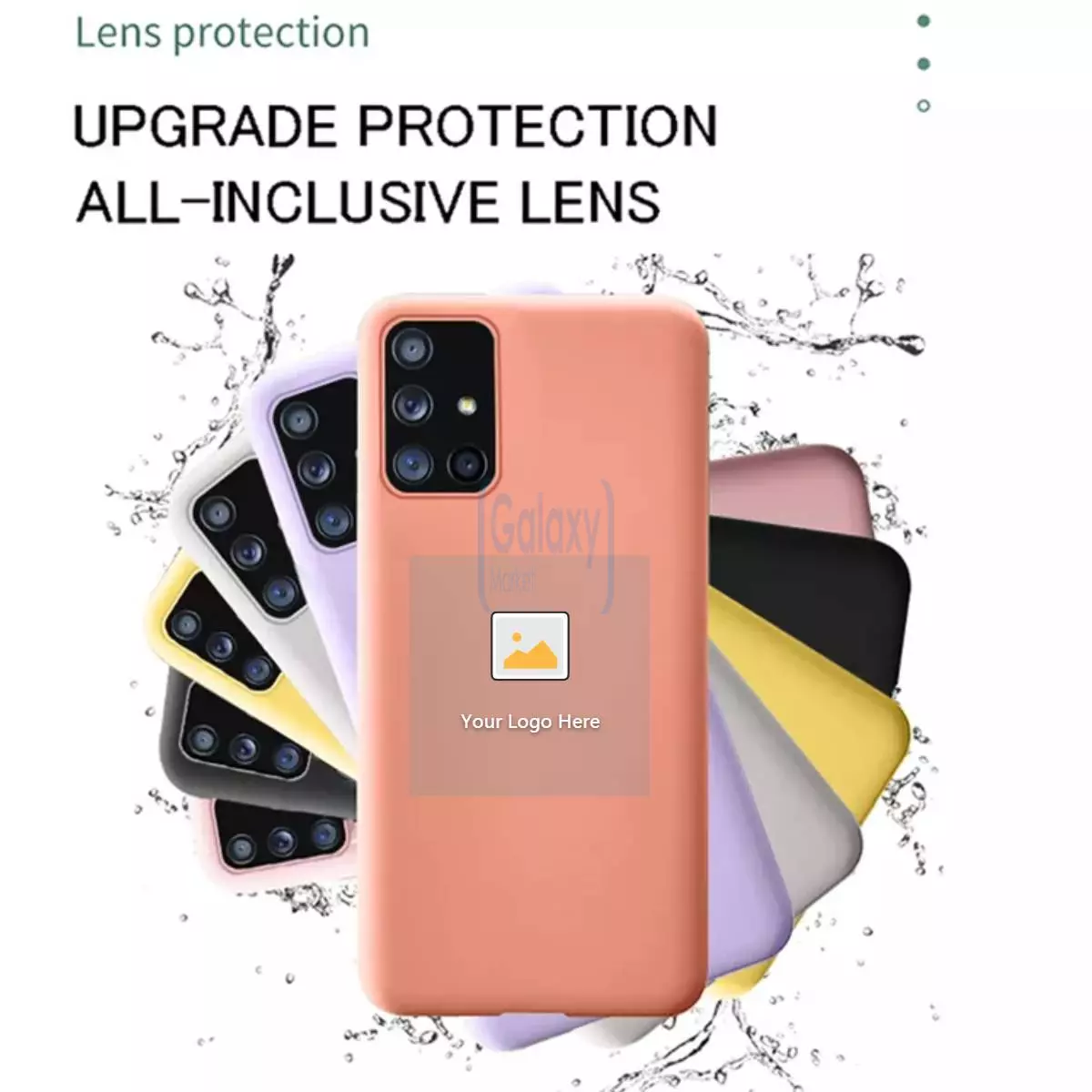 Чохол бампер для Samsung Galaxy A14 5G Anomaly Silicone (з мікрофіброю) Purple (Пурпурний)