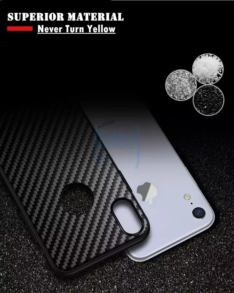 Чохол бампер для Samsung Galaxy S23 Plus Anomaly TPU Carbon Black (Чорний)