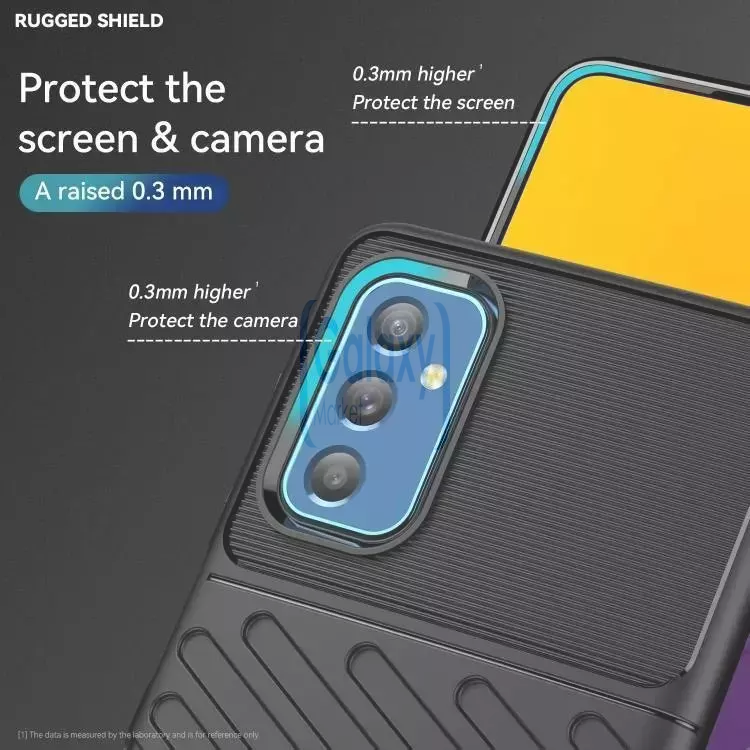 Протиударний чохол бампер для Samsung Galaxy A14 5G Anomaly Thunder Blue (Синій)