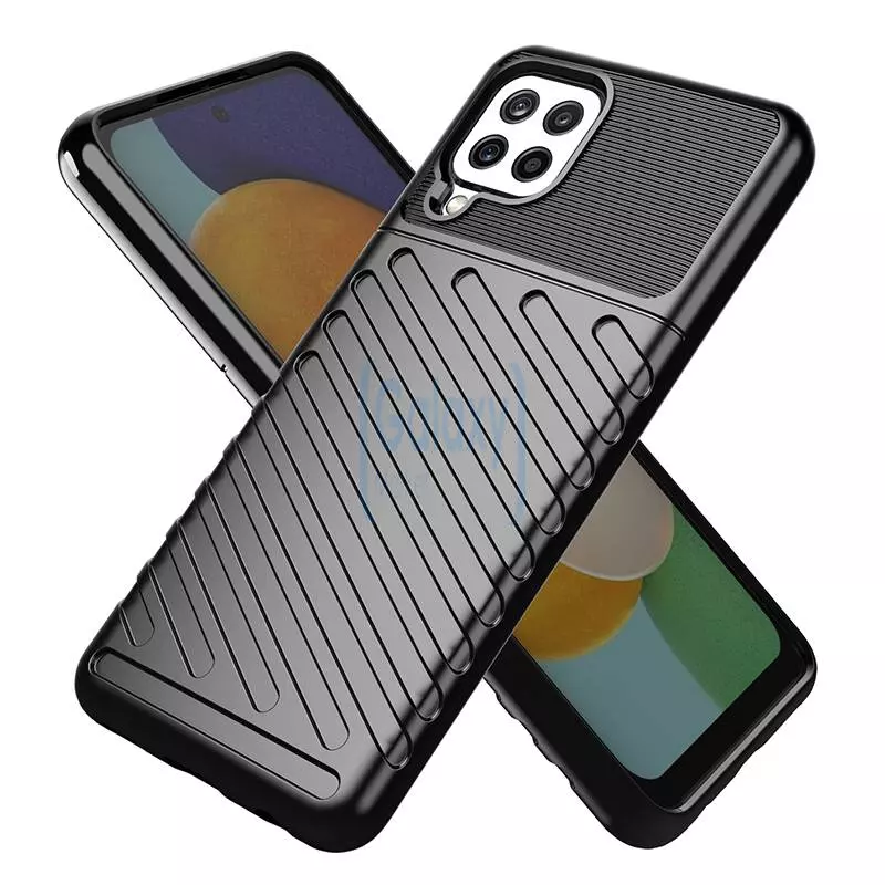 Протиударний чохол бампер для Samsung Galaxy M33 Anomaly Thunder Blue (Синій) Протиударний чохол бампер для Samsung Galaxy M33 Anomaly Thunder Blue (Синій)