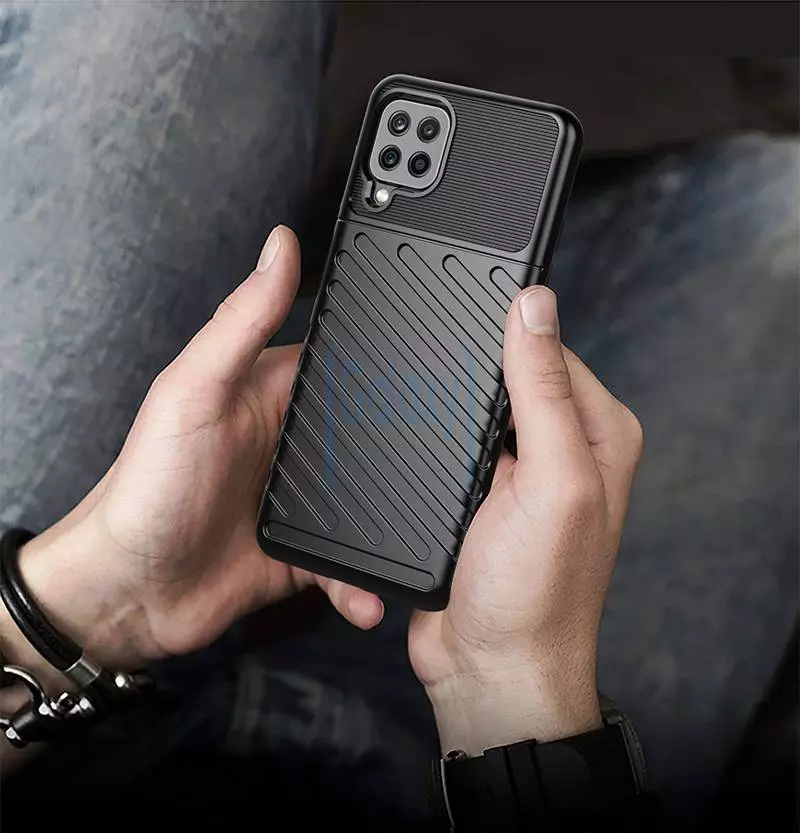 Протиударний чохол бампер для Samsung Galaxy M33 Anomaly Thunder Blue (Синій) Протиударний чохол бампер для Samsung Galaxy M33 Anomaly Thunder Blue (Синій)