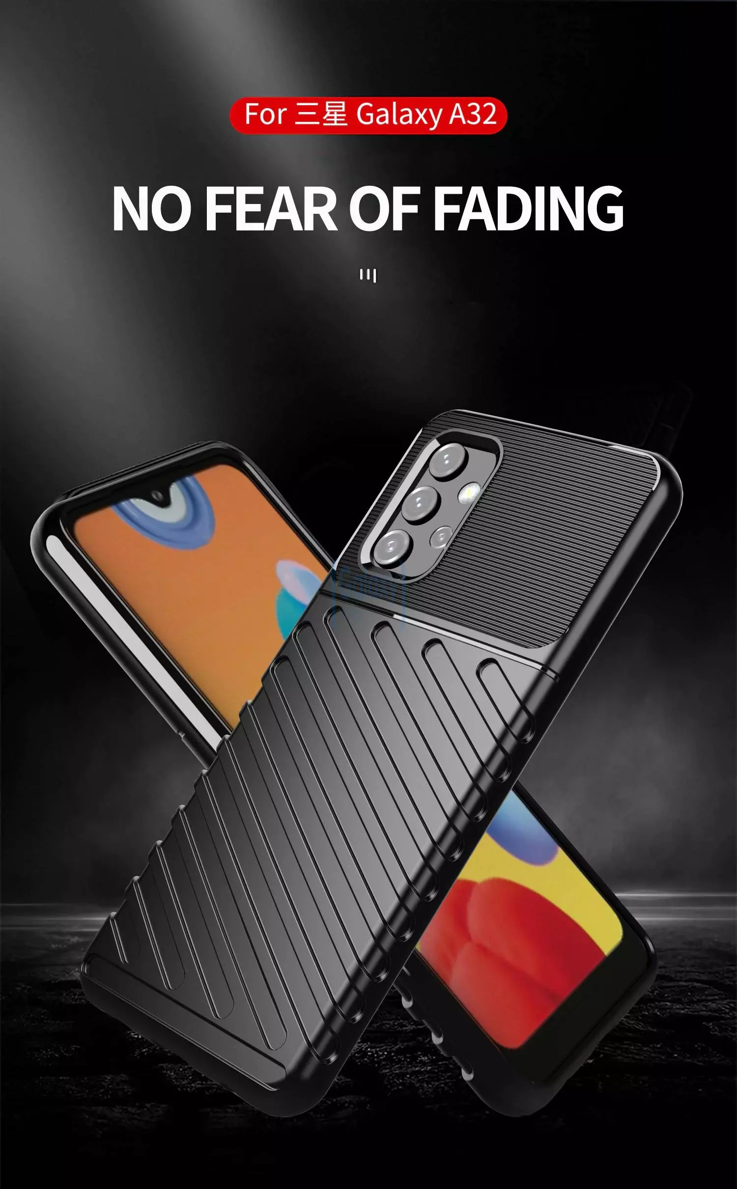 Протиударний чохол бампер для Samsung Galaxy A33 5G Anomaly Thunder Blue (Синій) Протиударний чохол бампер для Samsung Galaxy A33 5G Anomaly Thunder Blue (Синій)