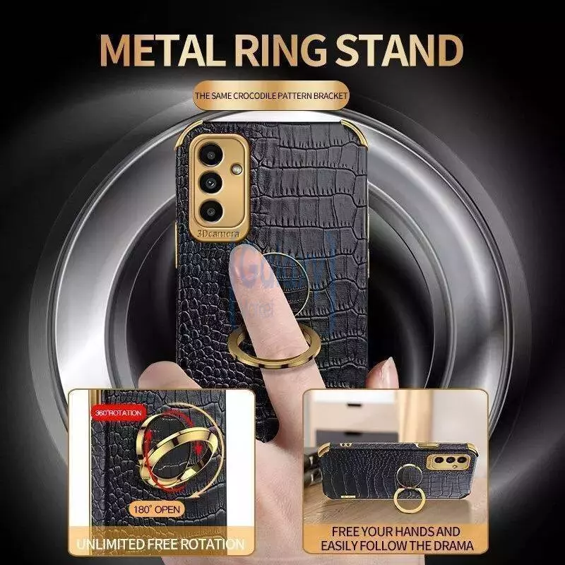 Чехол бампер для Samsung Galaxy S23 Anomaly X-Case (с кольцом-держателем) Red (Красный)