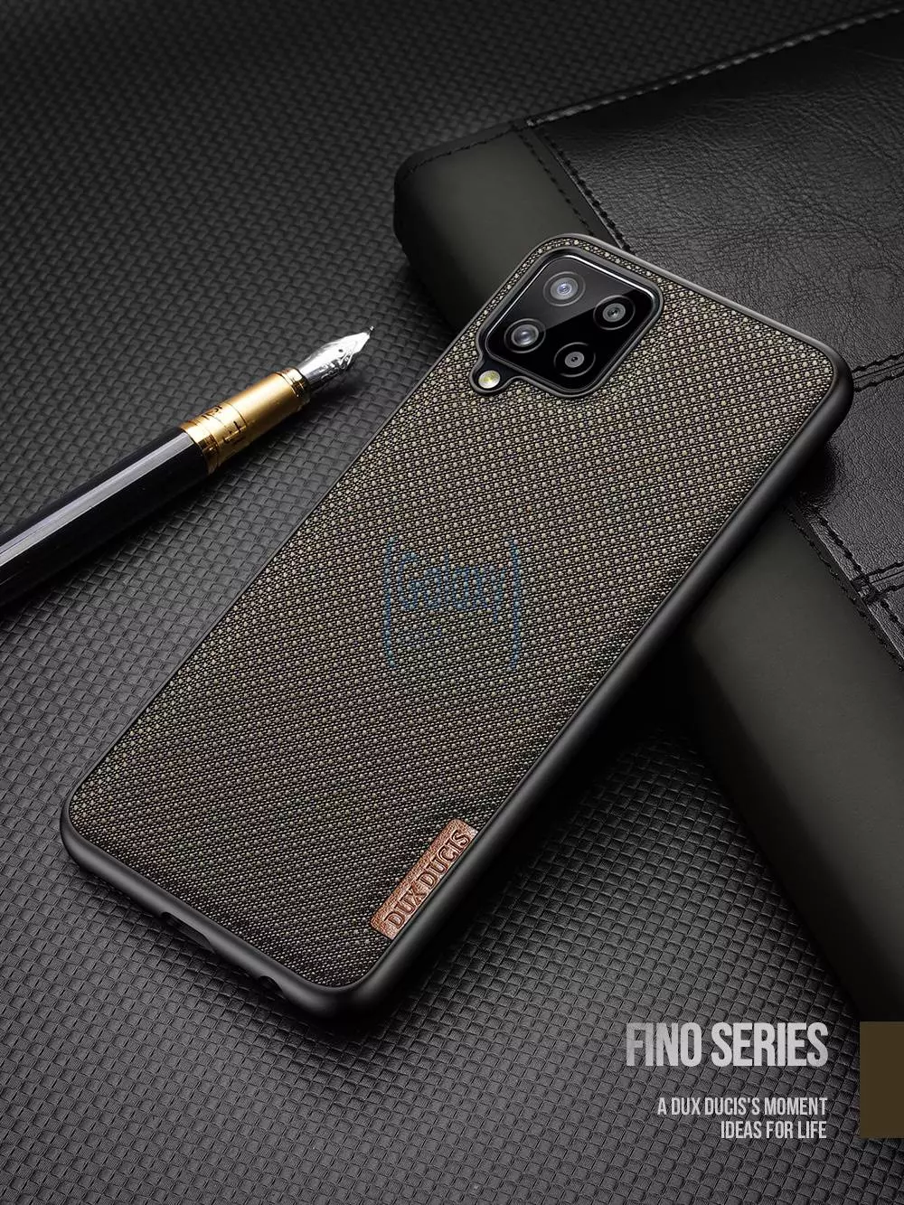 Чехол бампер для Samsung Galaxy A22 Dux Ducis Fino Black (Черный)