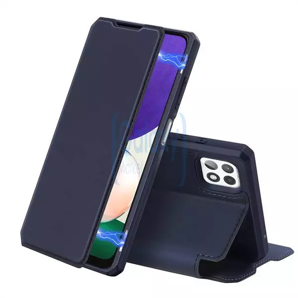 Чехол книжка для Samsung Galaxy M32 Dux Ducis Skin X Blue (Синий)