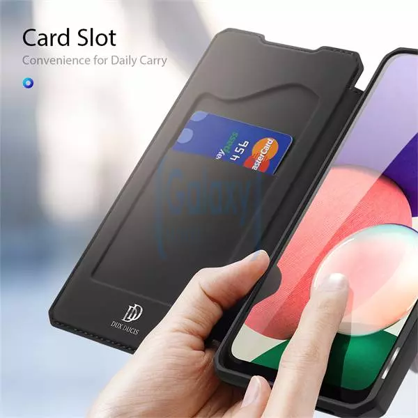 Чехол книжка для Samsung Galaxy M32 Dux Ducis Skin X Blue (Синий)