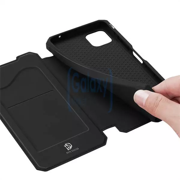 Чехол книжка для Samsung Galaxy A22 Dux Ducis Skin X Pink (Розовый) Чехол книжка для Samsung Galaxy A22 Dux Ducis Skin X Pink (Розовый)