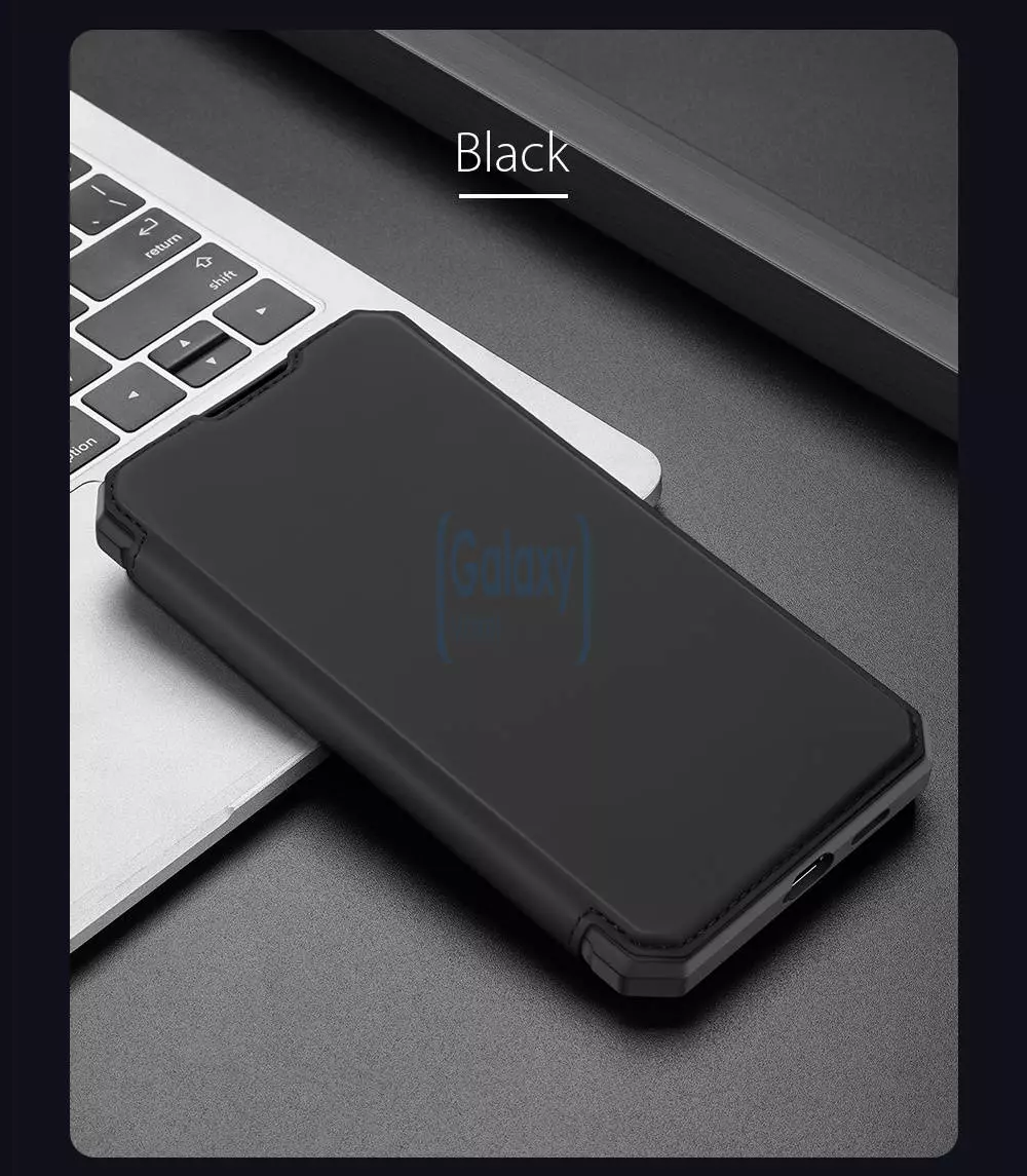 Чехол книжка для Samsung Galaxy S21 FE Dux Ducis Skin X Black (Черный)
