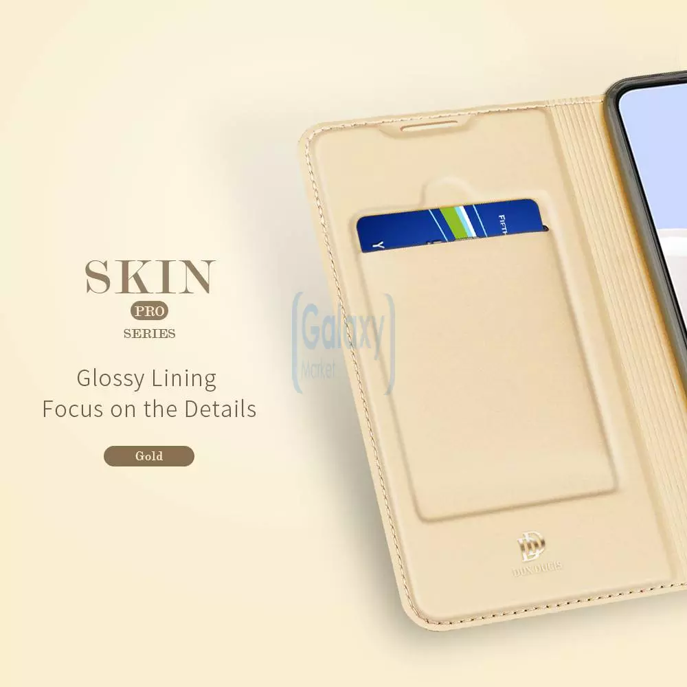 Чехол книжка для Samsung Galaxy M22 Dux Ducis Skin Pro Black (Черный) Чехол книжка для Samsung Galaxy M22 Dux Ducis Skin Pro Black (Черный)