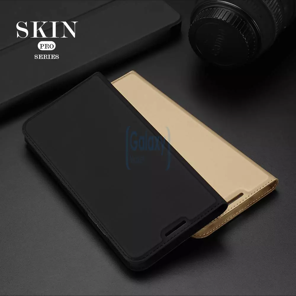 Чехол книжка для Samsung Galaxy M22 Dux Ducis Skin Pro Rose Gold (Розовое золото)