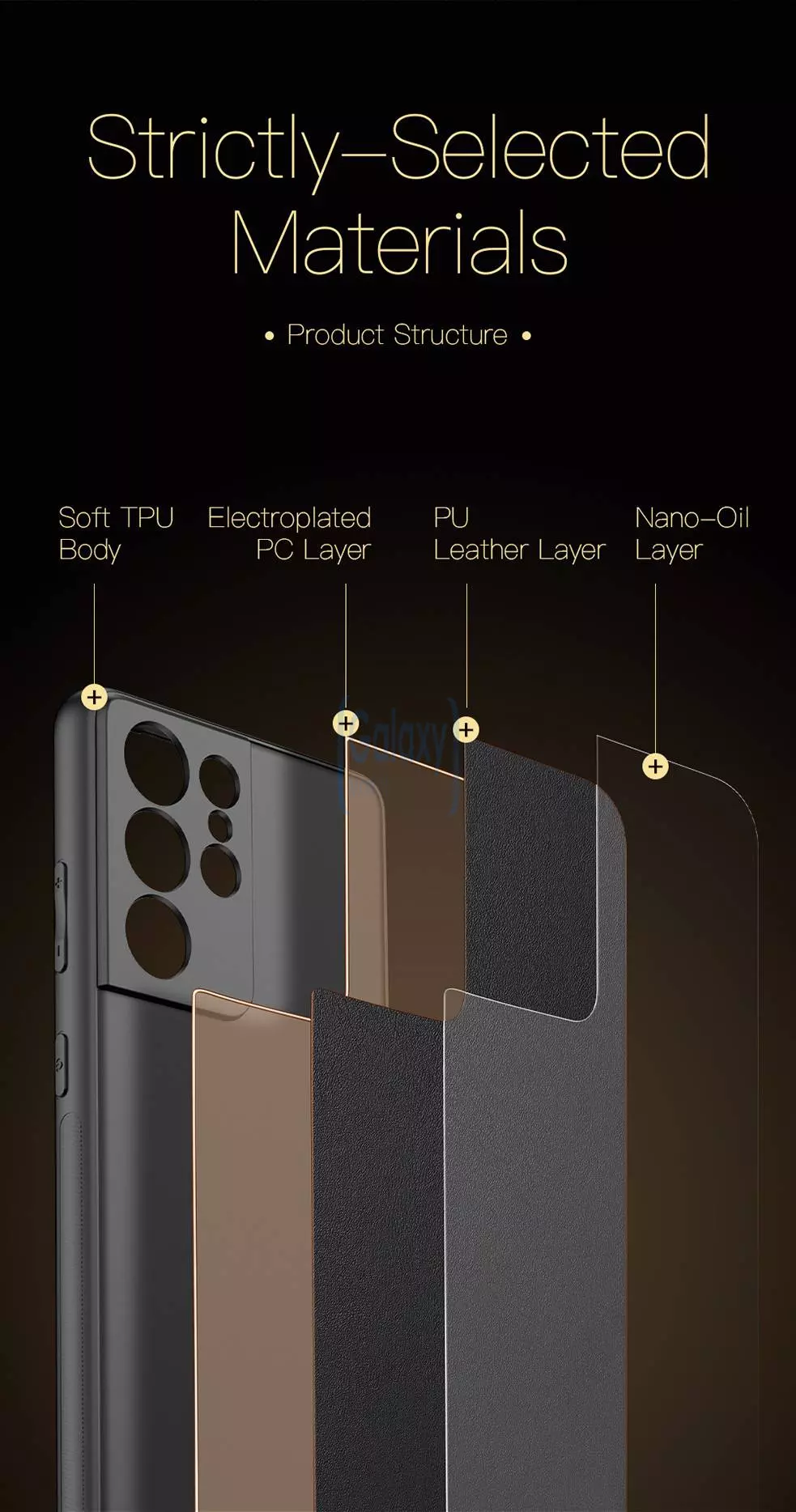 Чехол бампер для Samsung Galaxy S21 FE Dux Ducis Yolo Black (Черный) Чехол бампер для Samsung Galaxy S21 FE Dux Ducis Yolo Black (Черный)