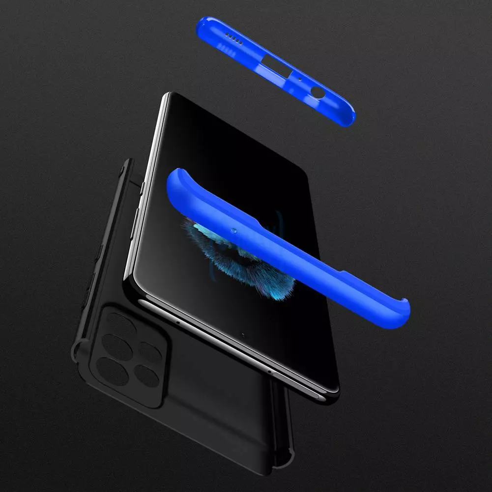 Чехол бампер для Samsung Galaxy A72 GKK Dual Armor Blue (Синий) Чехол бампер для Samsung Galaxy A72 GKK Dual Armor Blue (Синий)