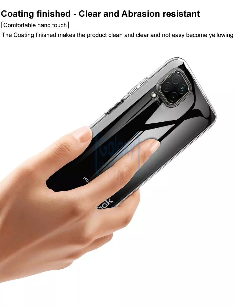 Чехол бампер для Samsung Galaxy M32 Imak Crystal Crystal Clear (Прозрачный)