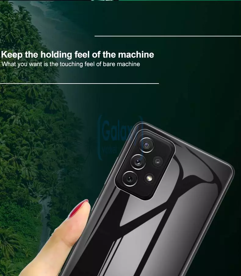 Защитная пленка для смартфона для Samsung Galaxy A52 Imak HydroHel Back Crystal Clear (Прозрачный) 6957476829533