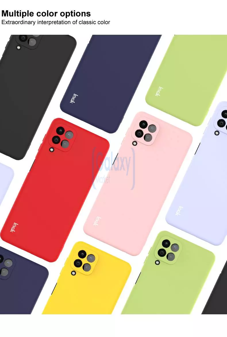 Чехол бампер для Samsung Galaxy A22 Imak UC-2 Green (Зеленый) 6957476838146 Чехол бампер для Samsung Galaxy A22 Imak UC-2 Green (Зеленый) 6957476838146