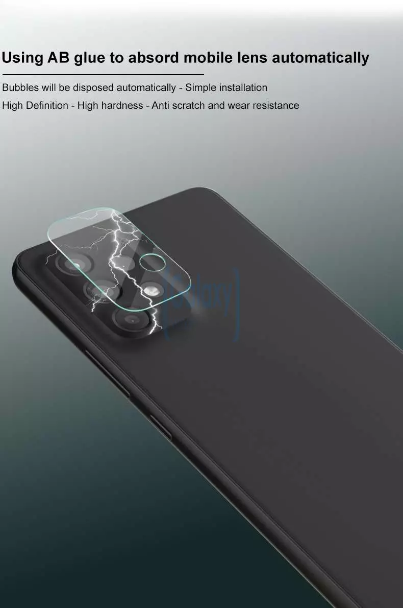 Защитное стекло на камеру для Samsung Galaxy A53 5G Imak Camera Glass Transparent (Прозрачный) 6957476857345