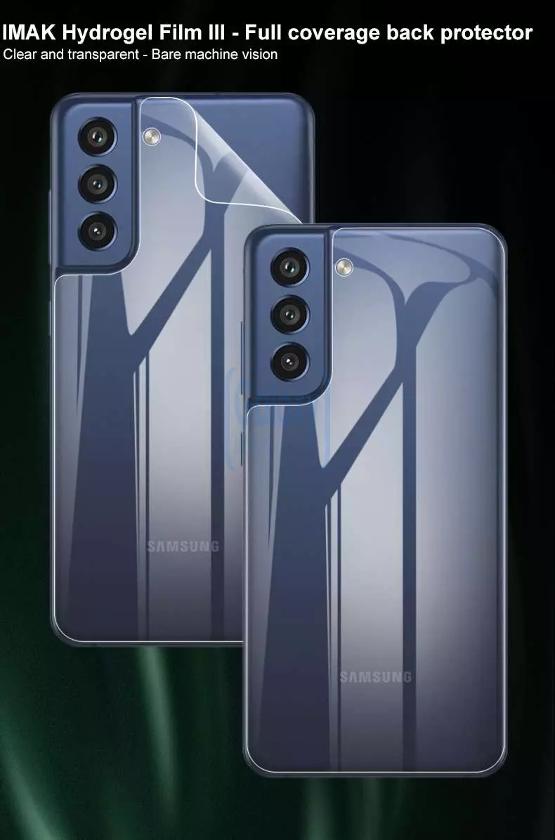 Защитная пленка для Samsung Galaxy S21 FE Imak Hydrogel Back (зищита задней панели) Transparent (Прозрачный)