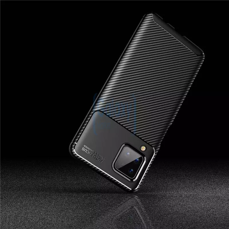 Чехол бампер для Samsung Galaxy M22 Ipaky Lasy Black (Черный)