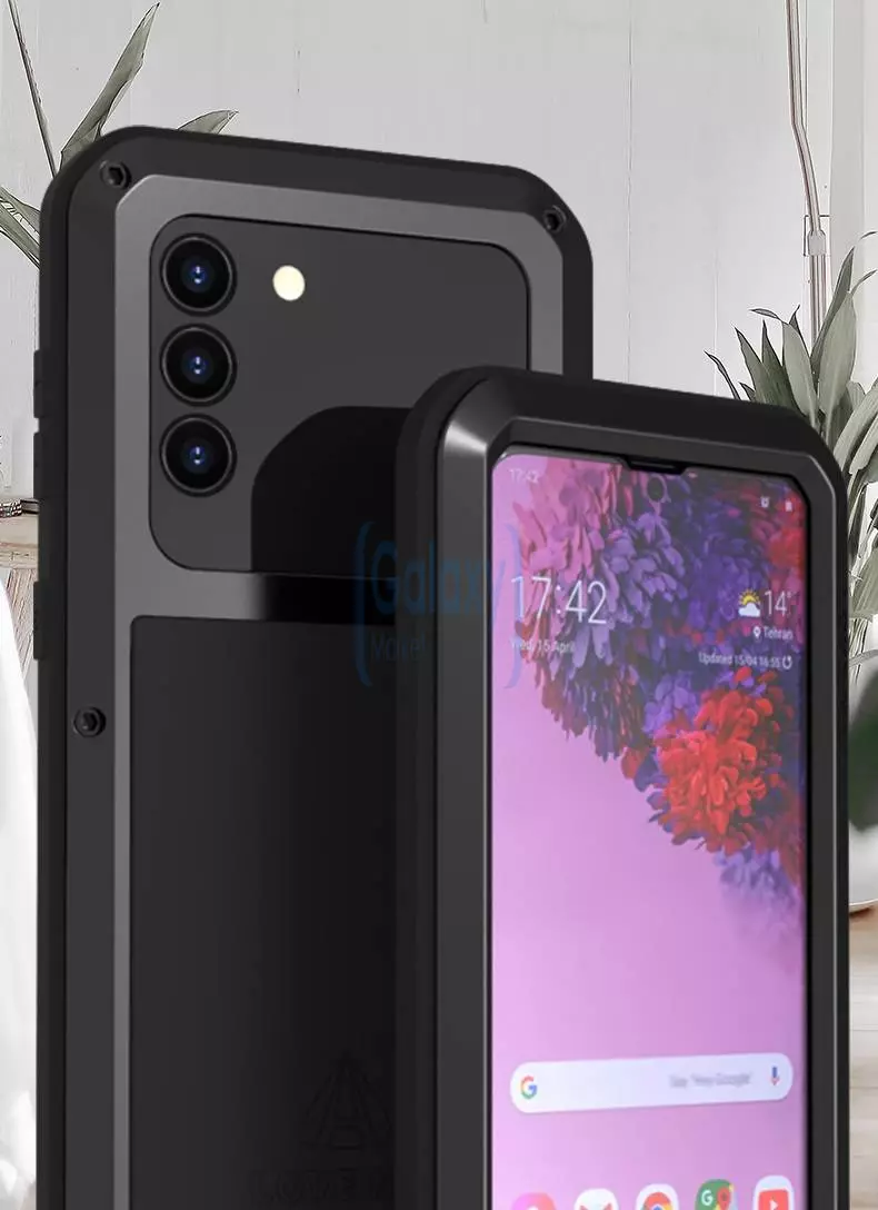 Протиударний чохол бампер для Samsung Galaxy S22 Plus Love Mei PowerFull (Зі склом) Yellow (Жовтий) Протиударний чохол бампер для Samsung Galaxy S22 Plus Love Mei PowerFull (Зі склом) Yellow (Жовтий)