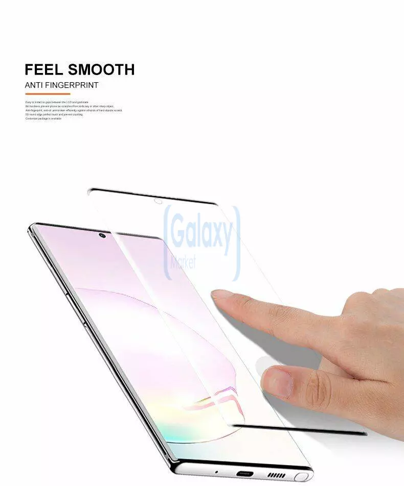 Защитное стекло для Samsung Galaxy Note 20 Ultra Mocolo 3D Glass Black (Черный)