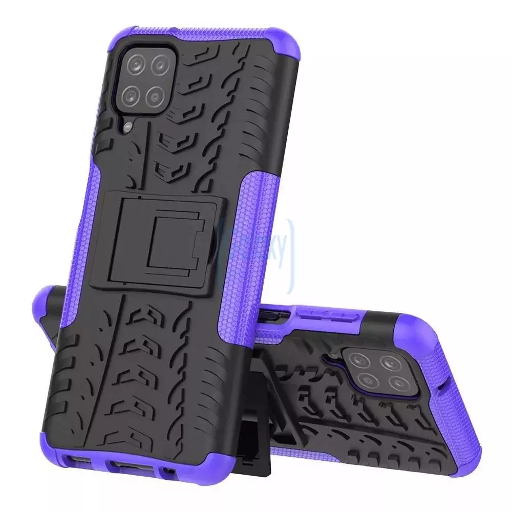 Чехол бампер для Samsung Galaxy A22 Nevellya Case Purple (Фиолетовый) Чехол бампер для Samsung Galaxy A22 Nevellya Case Purple (Фиолетовый)