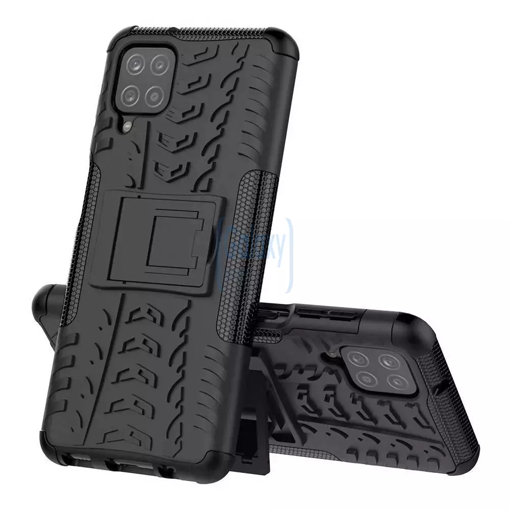 Чехол бампер для Samsung Galaxy M22 Nevellya Case Black (Черный)