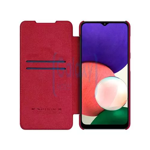 Чехол книжка для Samsung Galaxy A22 Nillkin Qin Red (Красный)