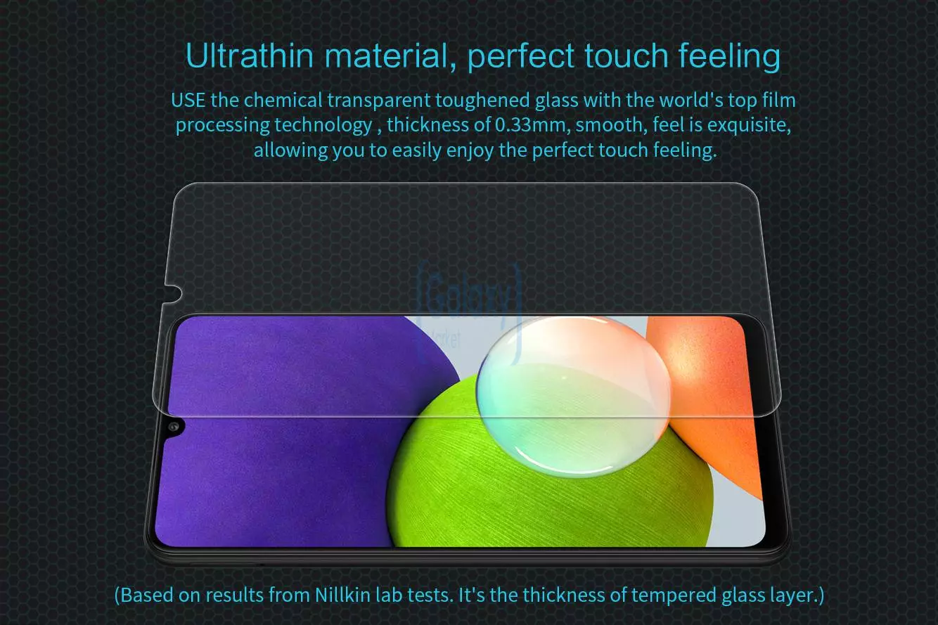 Защитное стекло для Samsung Galaxy M22 Nillkin H Crystal Clear (Прозрачный)