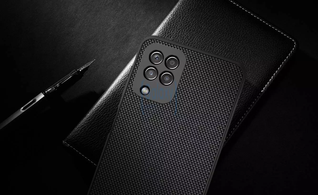Чехол бампер для Samsung Galaxy M22 Nillkin Textured Black (Черный)