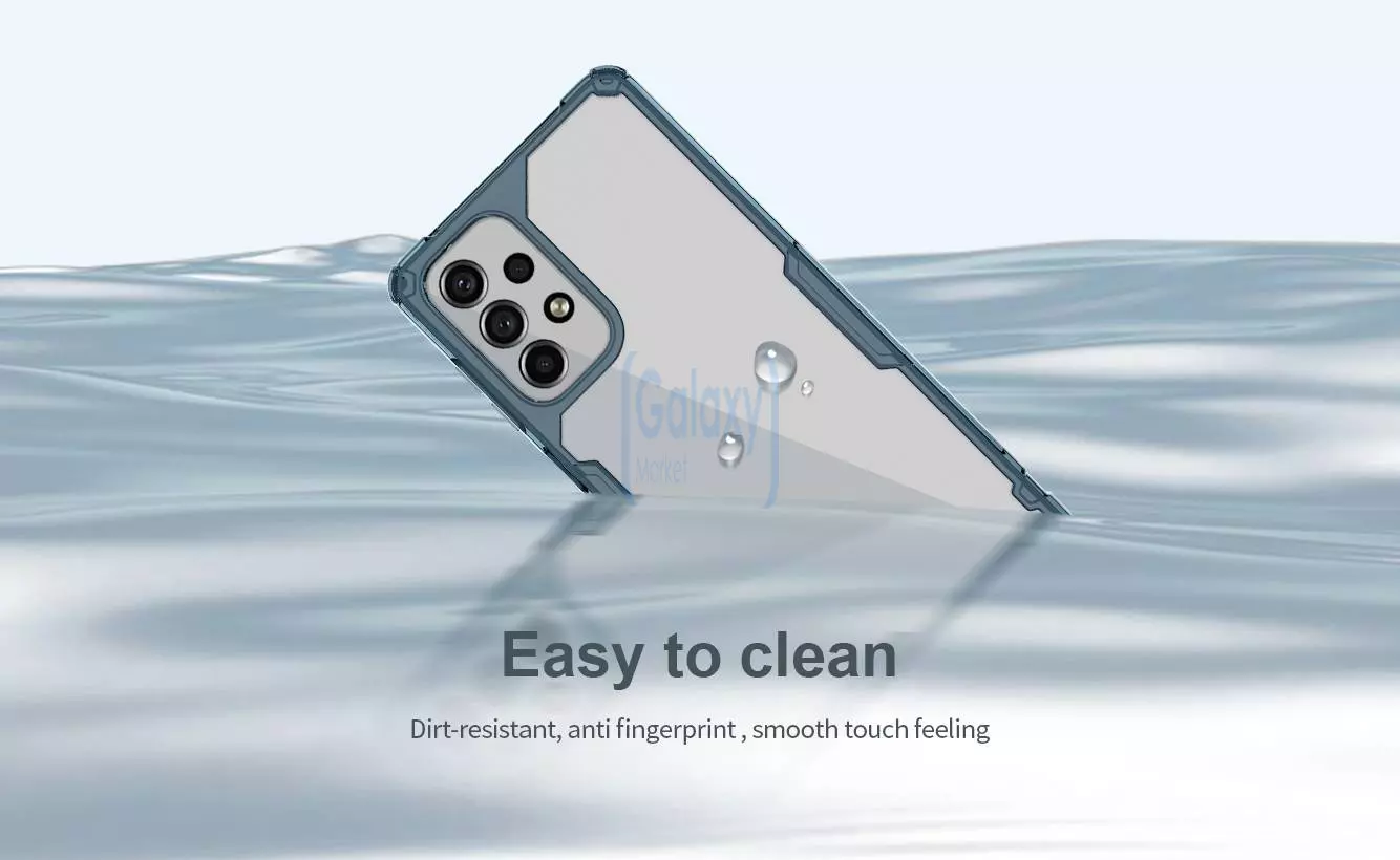 Чехол бампер Nillkin TPU Nature Pro для Samsung Galaxy A53 5G Blue (Синий)