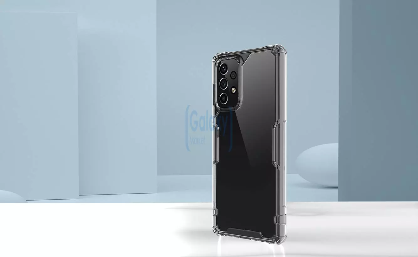 Чехол бампер Nillkin TPU Nature Pro для Samsung Galaxy A53 5G Blue (Синий)