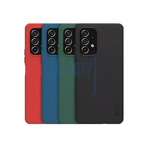 Противоударный чехол бампер Nillkin Super Frosted Shield Pro для Samsung Galaxy A53 5G Red (Красный)