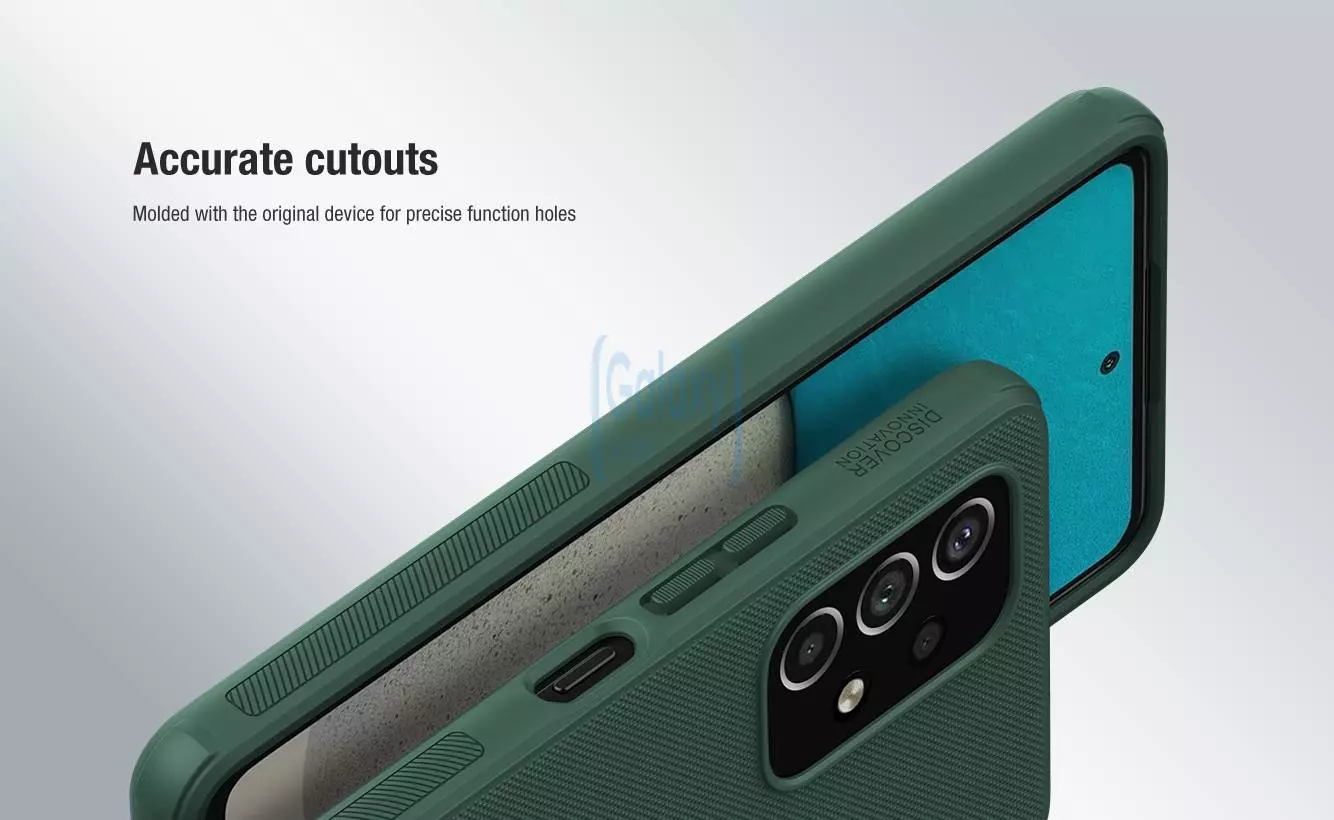 Противоударный чехол бампер Nillkin Super Frosted Shield Pro для Samsung Galaxy A53 5G Red (Красный)